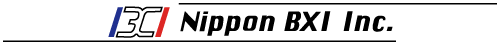 日本ビー・エックス・アイ株式会社のロゴ